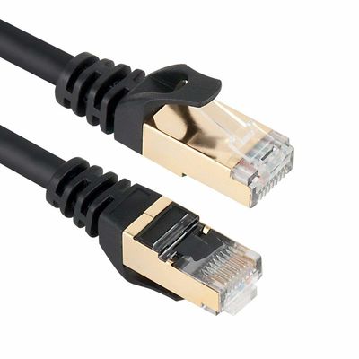 耐久600MHZ猫7のイーサネット パッチ ケーブルの高速ギガビット10Gbps