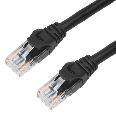 10Gps 24AWG猫6a UTPケーブル、BC7/0.2ポリ塩化ビニール ジャケットのパッチ・コード猫6a Amp