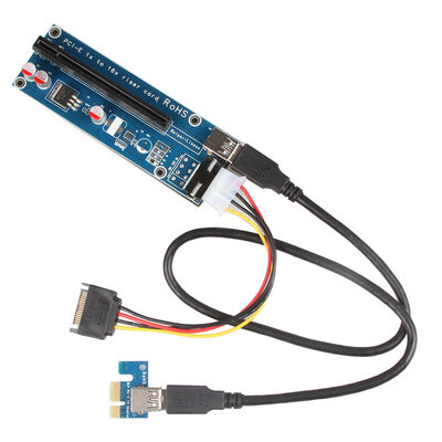 実用的な60cmワイヤー馬具ケーブル、コンピュータによって動力を与えられる暴徒のアダプター カード