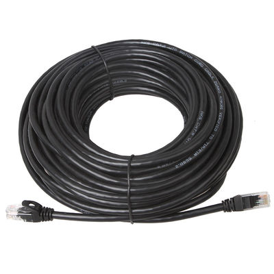 10Gps 24AWG猫6a UTPケーブル、BC7/0.2ポリ塩化ビニール ジャケットのパッチ・コード猫6a Amp