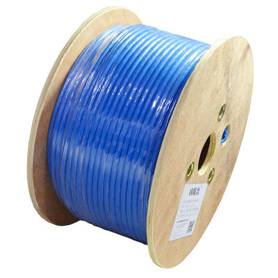 紀元前のOEMネットワークCat7 LANケーブル高速20Gbps 24AWG S/FTPポリ塩化ビニール ジャケット4組