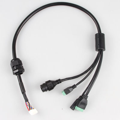実用的な産業3.81 RJ45のカメラ ケーブル、耐候性のLANケーブルのカメラ
