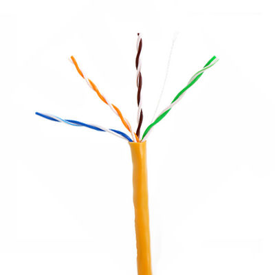 2組の24AWG 1000ft Cat5eの外的なケーブル、屋内ネットワーク ケーブルCat5eの速度