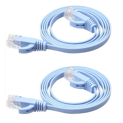 平らなCat8 Cat7 Cat6のコンピュータのための1Gbps固体高速をパッチ・コード