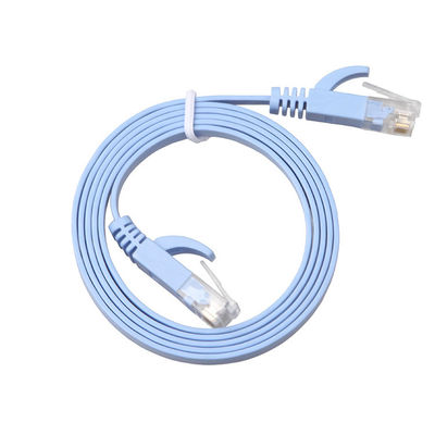 平らなCat8 Cat7 Cat6のコンピュータのための1Gbps固体高速をパッチ・コード