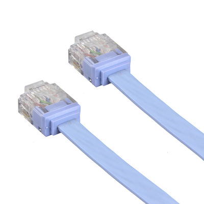 コンピュータのための耐候性の紫外線抵抗力がある平らな Cat6 イーサネット ケーブル