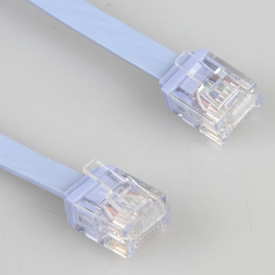 コンピュータのための耐候性の紫外線抵抗力がある平らな Cat6 イーサネット ケーブル