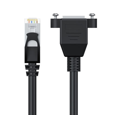 メス コネクタRJ45ネットワーク パッチ ケーブルに男性耐久Cat6延長ケーブル