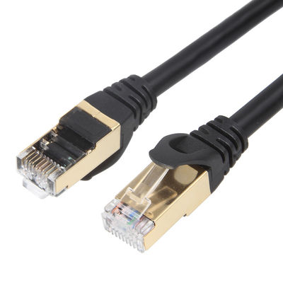 10ギガビットCat6aはパッチをケーブルで通信するSTP RJ45 100W PoEの馬小屋を保護した