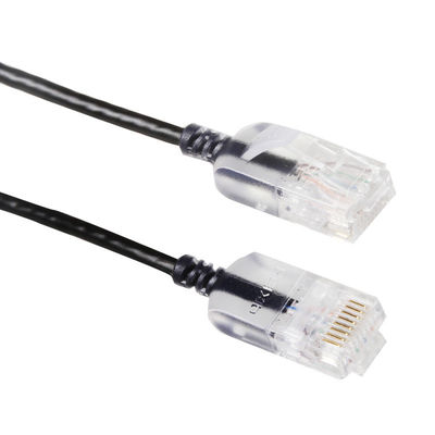 Snaglessの細い操業Cat6a RJ45 UTPの純粋な裸の銅10G 30AWGをパッチ・コード