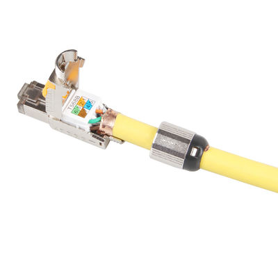 安定した22AWG Cat6a S FTPケーブル、4組LSHF LSOH Cat6a S/FTP LSZH