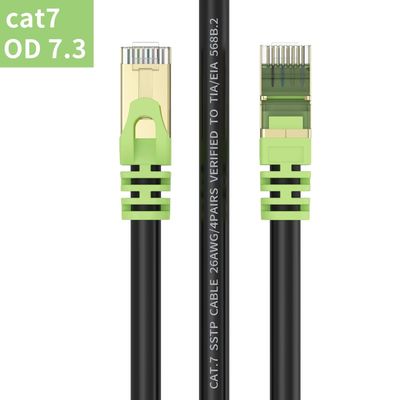 ROHS 26AWG屋外猫7のイーサネット ケーブルRJ45伝達速度10Gbps
