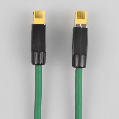実用的なCat6産業ケーブル、高い屈曲の緑猫6a SFTPケーブル