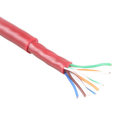 Cat6ネットワークの屋外のイーサネット ケーブルの倍の外装24 AWG 24のFt
