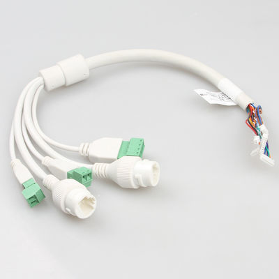 黒いイーサネット カメラLANはRJ45+3.81多目的馬小屋をケーブルで通信する
