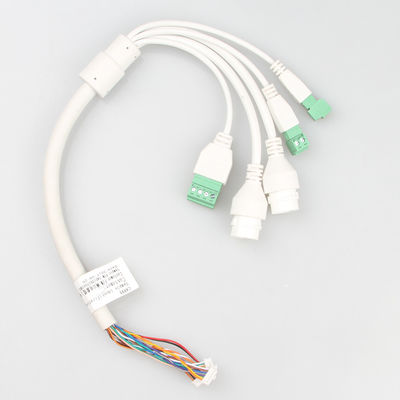 黒いイーサネット カメラLANはRJ45+3.81多目的馬小屋をケーブルで通信する