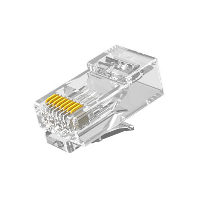 耐久のPC RJ45 Cat6のコネクター、8P8CはCAT6 UTPのコネクターを保護した