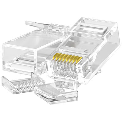 耐久のPC RJ45 Cat6のコネクター、8P8CはCAT6 UTPのコネクターを保護した