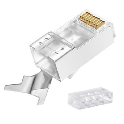 CAT5E CAT6 CAT6A CAT7 CAT8用のイーサネットRJ45電線コネクタ