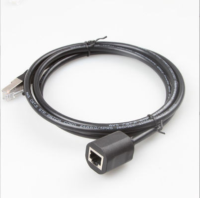 女性延長への実用的なFTP Cat6のパッチ・コードの高速RJ45男性