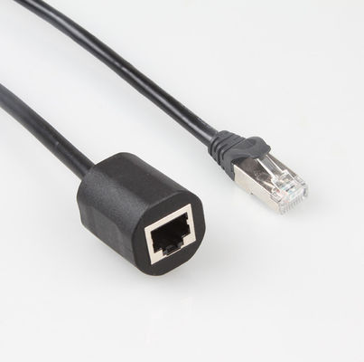 女性延長への実用的なFTP Cat6のパッチ・コードの高速RJ45男性