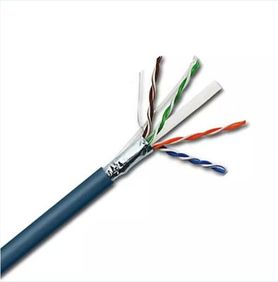 屋内 CCA Cat 6 FTP イーサネット Lan ケーブル 4 対 305m 長さの高速