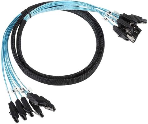 女性のディバイダー ワイヤーはケーブル6Gbps SATA III HDD 7pinにサーバーのための7pinを利用する