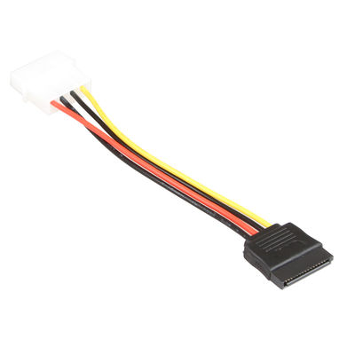男女Y SATAのハード・ドライブ ケーブルのディバイダーのMolex 4 Pinの耐久財