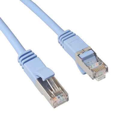 保護されたFTP Cat5eの1m 2m Cat6長さ0.2mを実用的なパッチ・コード