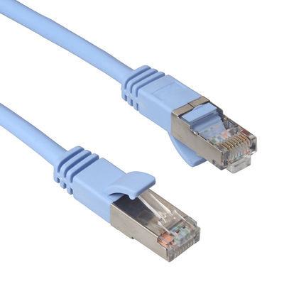 保護されたFTP Cat5eの1m 2m Cat6長さ0.2mを実用的なパッチ・コード