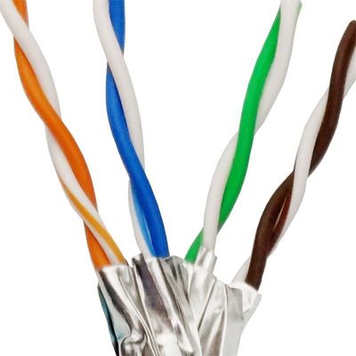 実用的な26AWG SFTP Cat7の屋外ケーブルの保護されたツイスト ペア