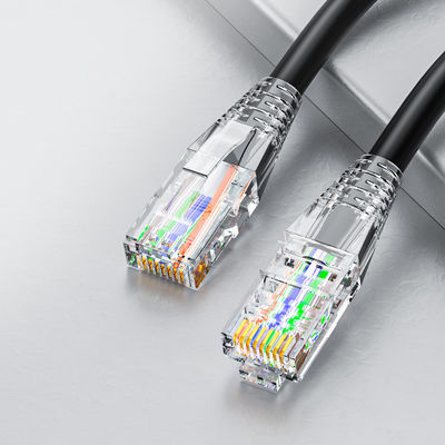 耐久の 26AWG Cat6 Lan ケーブル UTP FTP 4 対ポリ塩化ビニール LSZH ジャケットが付いています