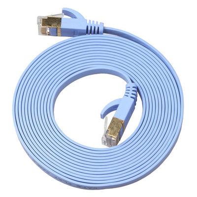 30 AWG実用的で平らなUTPのケーブル、RJ45 CAT6超薄いパッチ ケーブル