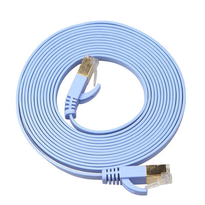 30 AWG実用的で平らなUTPのケーブル、RJ45 CAT6超薄いパッチ ケーブル