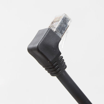 工場直接CAT 6のイーサネット ケーブルのコネクターの付属品の直角のプラグ