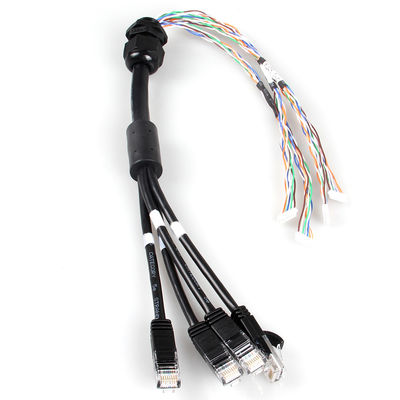 設計のための4つのパッチの有線放送網ケーブルへの工場によってカスタマイズされるCat6a1