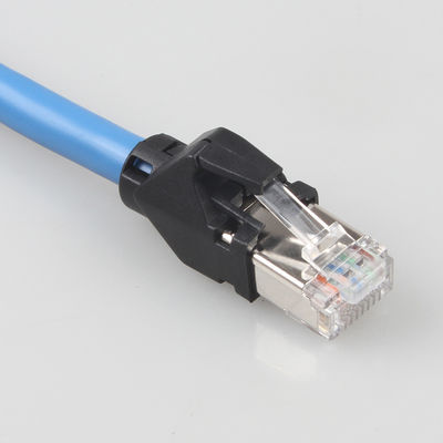 Cat6a S/FTPのイーサネット ケーブル チェーン ネットワーク ケーブル6フィートのRJ45ネットワークのコード パッチの産業抗力